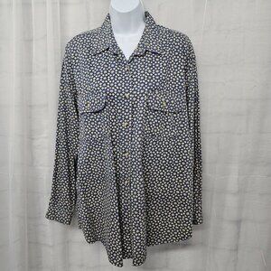 Vintage No Barriers Button Down Cotton Shirt Casual Gorpcore Retro L